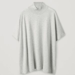 COS High Neck Merino Cashmere Top M/L